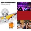 3.5L Argent Forme sphérique Distributeur de bière Distributeur de boissons Distributeur de bière Tool Bar Club Accessoires
