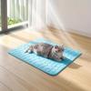 Dog Cooling Mat, Self-Cooling Summer Pet Mat, Breathable Ice Silk Cooling Pad, Washable Portable Self-Cooling Mat for Large Small Dogs Cats
