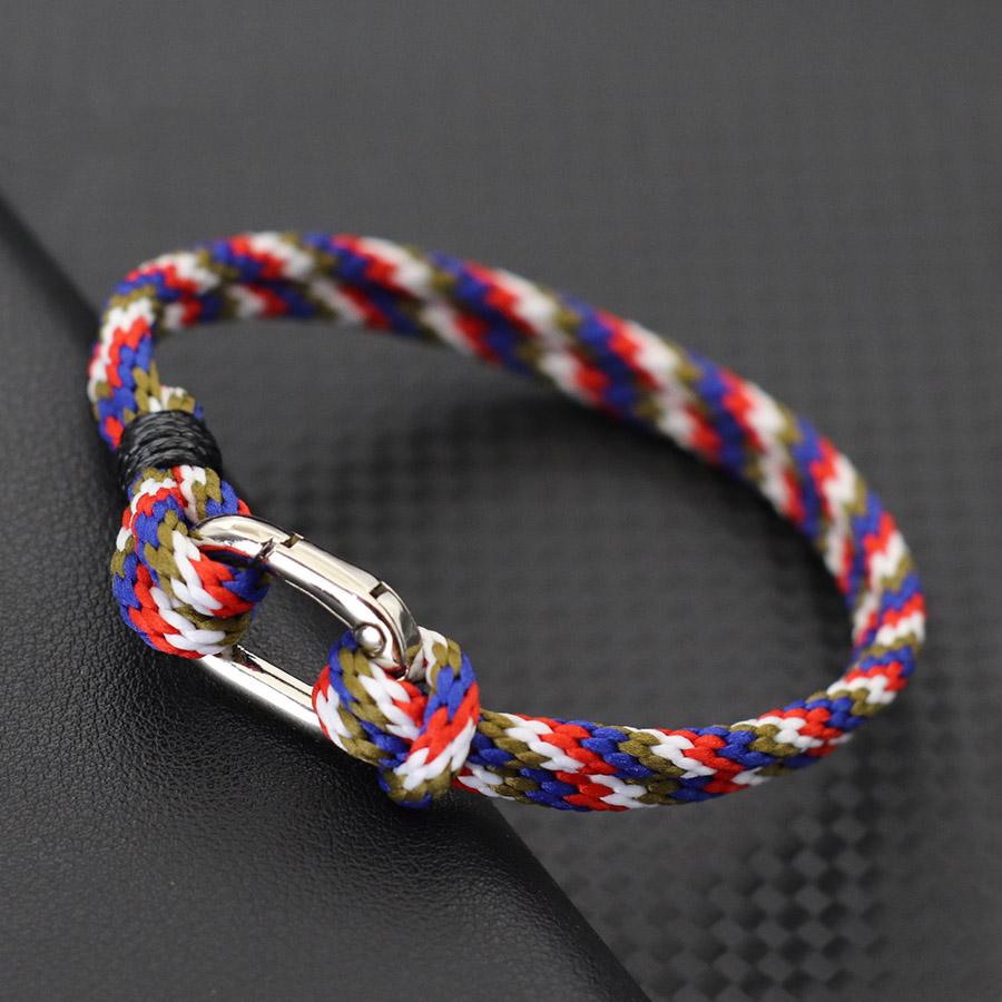 Novel Men String Bracelet Handmade Ethnic Cord Outdoor Sports Cycling Accessories Multiple Colors Sizes Perfect Gift For Him