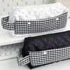 1Pcs Large Capacity Student Pencil Eraser Ruler Organizer Korean Pencil Case Ins Aesthetic Causal Stationery Tote Bag