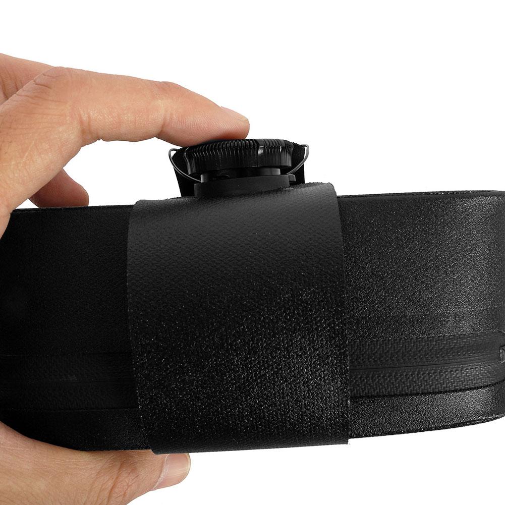 0.5L Bike Under Seat Pack Waterproof Cycling Seat Bag Large Capacity Bicycle Tail Bag for Outdoor Riding