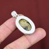 Schalenblende pendant natural gemstone pendant 925 sterling silver pendant handmade jewelry designer pendant gifts for him brand new pendant