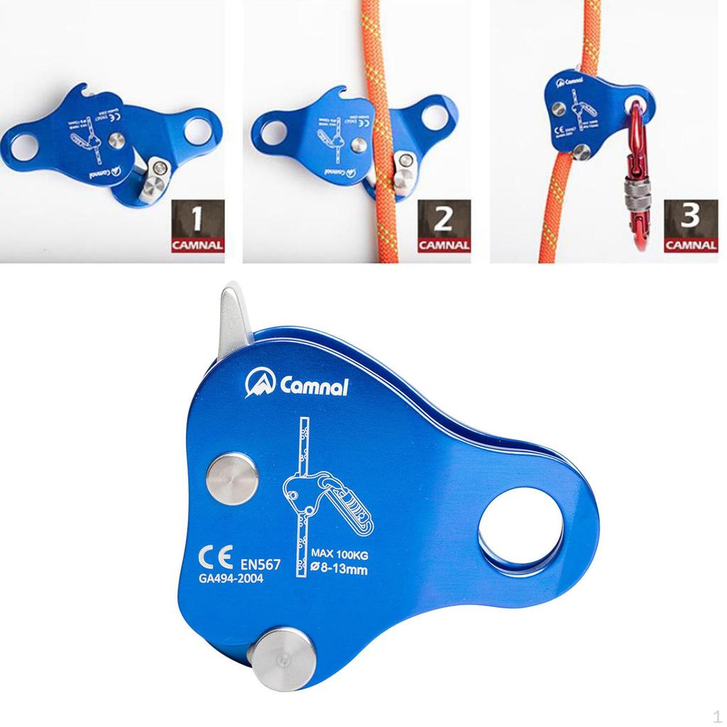 Arborist Climbing Rope Grip Brake Outside Shin Adjuster The