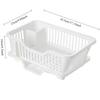 Kitchen Sink Draining Bowl Rack,filter Basket, Dishes Chopsticks Shelf Multi-functional Double Layer Dishwashing Storage Basket