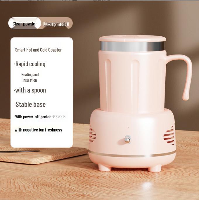 Portable Rapid Cooling and Warming Cup for Office Desktops