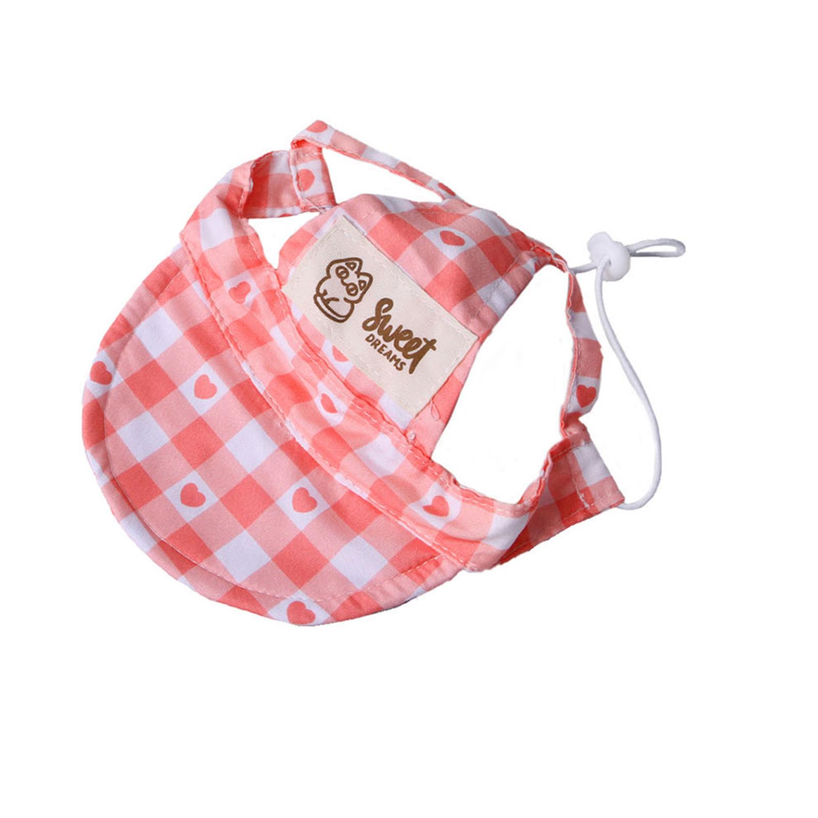 Leaky Ear Sun Protections Pet Sun Hat S розовый