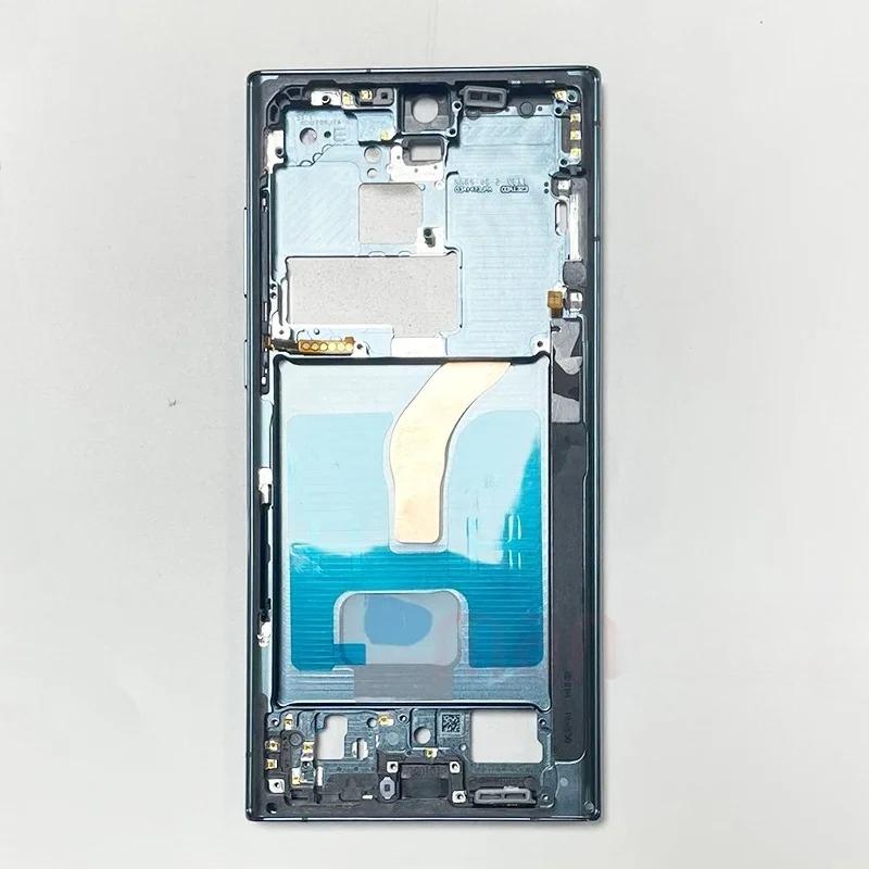 Per Samsung Galaxy S22 Ultra Telaio Centrale Cornice Staffa Display LCD Sostituzione Ricondizionata