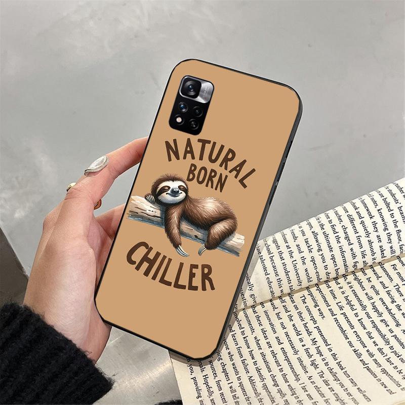 Phone Case For Xiaomi Poco C71 15T 14T Pro Redmi note 15 14 14 13 Pro Redmi A5 15C 13C Sloth