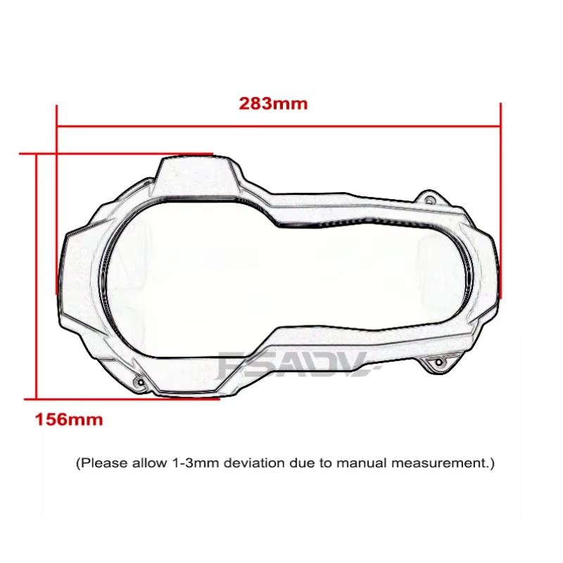 Headlight Protector Cover for BMW R1250GS Adventure R1200GS LC Adv R1250 GS – 2013‑, Motorcycle Guard