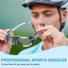 Adjustable Professional Sports Unisex Safety Outdoor Sports Protective Eyewear for Black [PATIKIL] Goggles, Glasses, Basketball, Racquetball,
