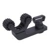 Kayak Paddles Holder Kayak Track Mount Adjustable Nylon Rope Cleat for Canoes Kayaks and Fishing