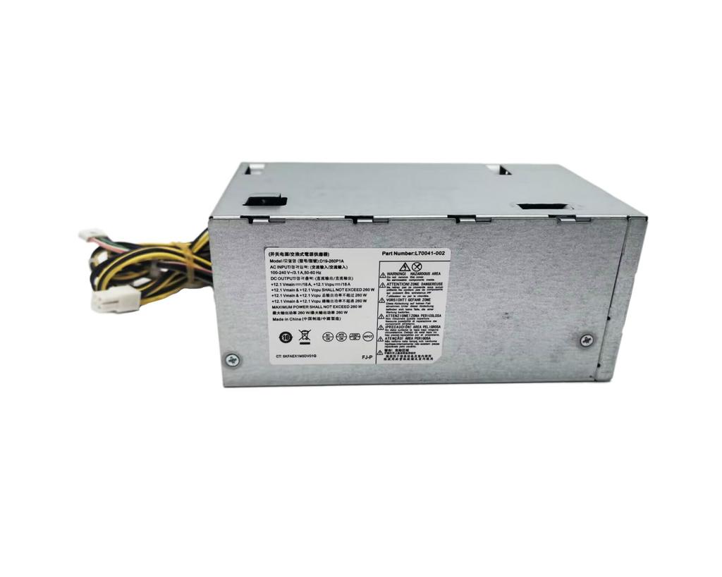 260W Replacement Power Supply Unit D19-260P1A Compatible with HP Prodesk 480 G4 MT, 600 G3 MT, Elitedesk 800 G3, 288, 280 G4, G3 L70041-002
