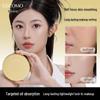 GECOMO Feather-light Soft Gauze Long-lasting Powder Foundation - Large Capacity Concealing, Touch-up, Setting, Brightening Loose Powder Compact.
