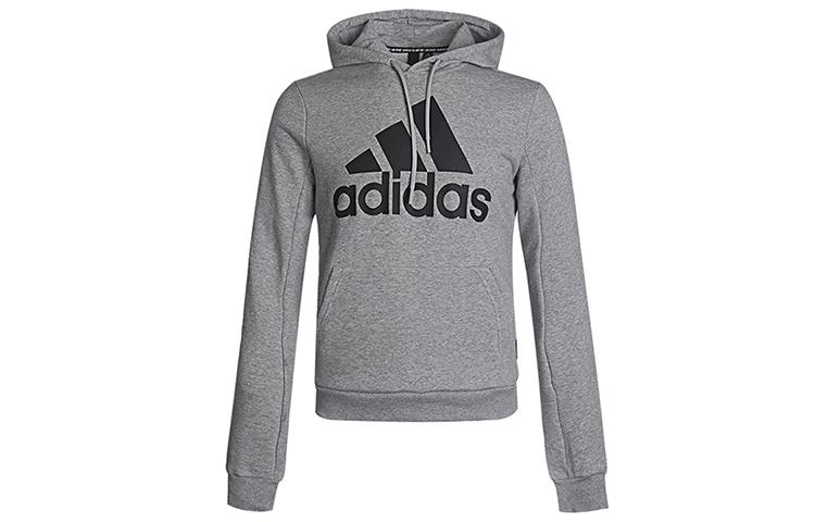 Adidas Sweatshirts Men s Gray Hooded Moderate Regular GC7341 L