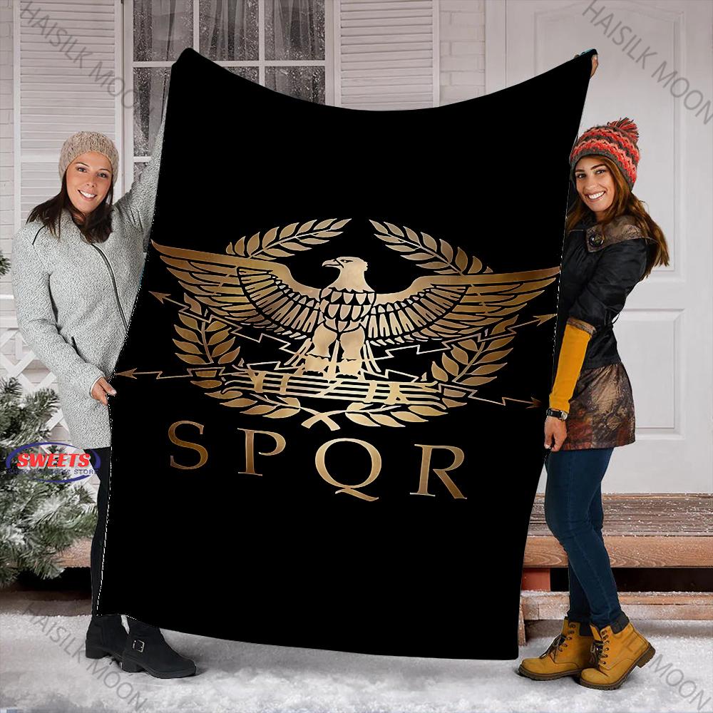 15 Styles Distant Mysterious Roman Empire Print Fluffy Throw Camping Blanket for Children Sofa Throw Thin Blanket Fashion Gifts