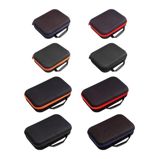 Tool Storage Bag Large Capacity Zipper Closure Shockproof Impact Resistant Electric Scissors Drill Bits Organizer Carrying Case