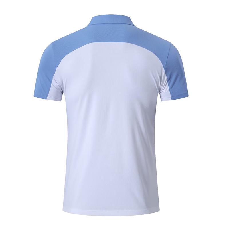 Men's Quick-Dry Short Sleeve Polo Shirt for Sports and Fitness