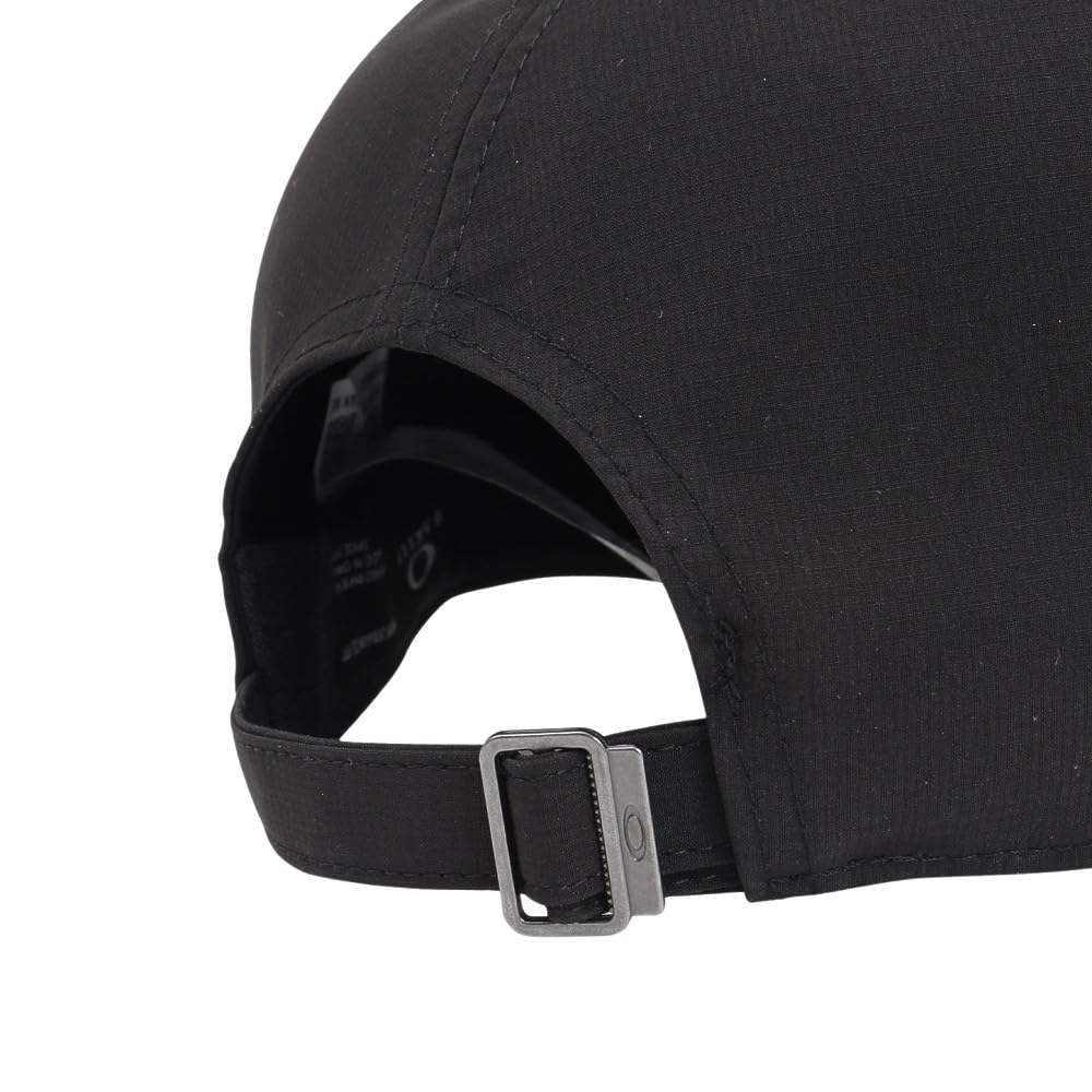 Oakley Essential Metal Size Free Size Cap, 25.0 (02E), Blackout,