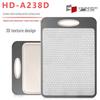 Dual-Sided Titanium & Stainless Steel Cutting Board with Wheat Straw 304