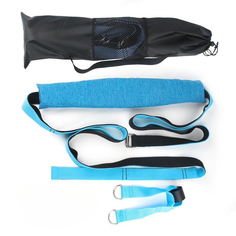 

Эластичный пояс для йоги, одно слово, раздельная нога, тренажер для жима и растяжки, открывающаяся нижняя часть талии, вспомогательные приспособления для натяжения веревки