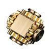 1 PCS Funny Manual Rotator Brass 4-Gear Fidget Spinner Gear  Leisure Decompression Toy Adult Relieve Anxiety Christmas Gift