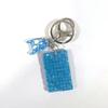 Creative Swimming Pool Keychain Wavy Keychain Decorations Car Key Ring Swimming Pool Keychain  Pendant Swimmer's Gift