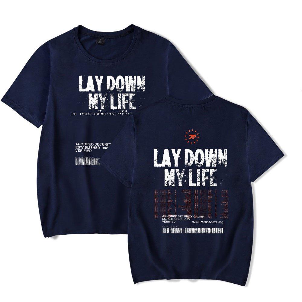 

JPEGMAFIA Lay Down My Life Tour TShirts Merch Women Clothes Trend Casual Short Sleeve Top 4XL