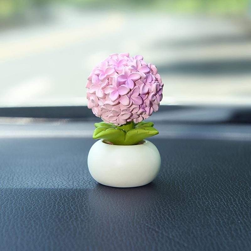 

Цветочный горшок Эльф Украшения для салона автомобиля Мультяшные украшения для стола, обеденного стола, раковины A2