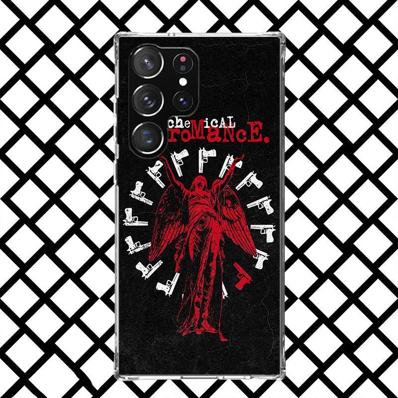 My Chemical Romance MCR Phone Case for Samsung Galaxy S26 S25 Edge S24 S23 Ultra S22 Plus S21 FE S20 + Soft Cover Print Fundas G