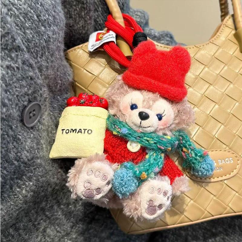 Sherry Lovely Rose Bear Keychain With Ultra Soft Fabric Ideal For Collectors And Gifts