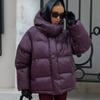 - Commuter Style Fashionable Simple Warm Hooded Stand-up Collar Cotton Jacket Autumn and Winter New