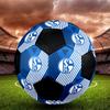 Pallone da Calcetto FC Schalke 04 Colorato Per Tutte le Età Misura 5 Cucito a Macchina PVC Pronto per la Competizione Resistente Alta Rimbalzo