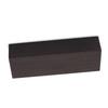 Černý ebenové dřevo řezivo polotovar 12x4x2,5cm Černý eben řezivo dřevo dřevo rukojeť deska jemné zrno hladký DIY materiál pro