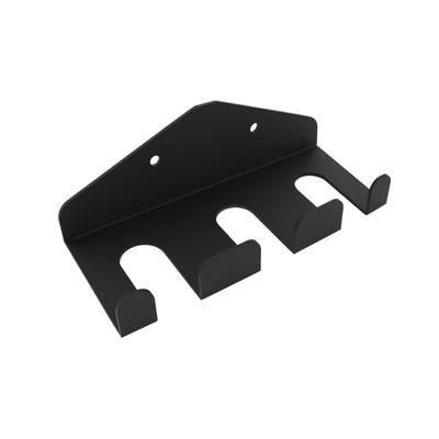 Space Saving Vertical Barbell Hanger Wall Mount for Efficient Storage of Weight and Accessory In Compacts Workout Areas