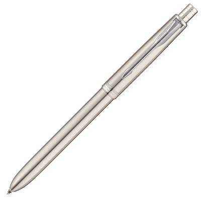 Parker Multifunctional Pen Sonnet Stainless Steel CT 3in1 Ballpoint Pen 2 Colors and Mechanical Pencil Gift Box Genuine Imported Product S111306720