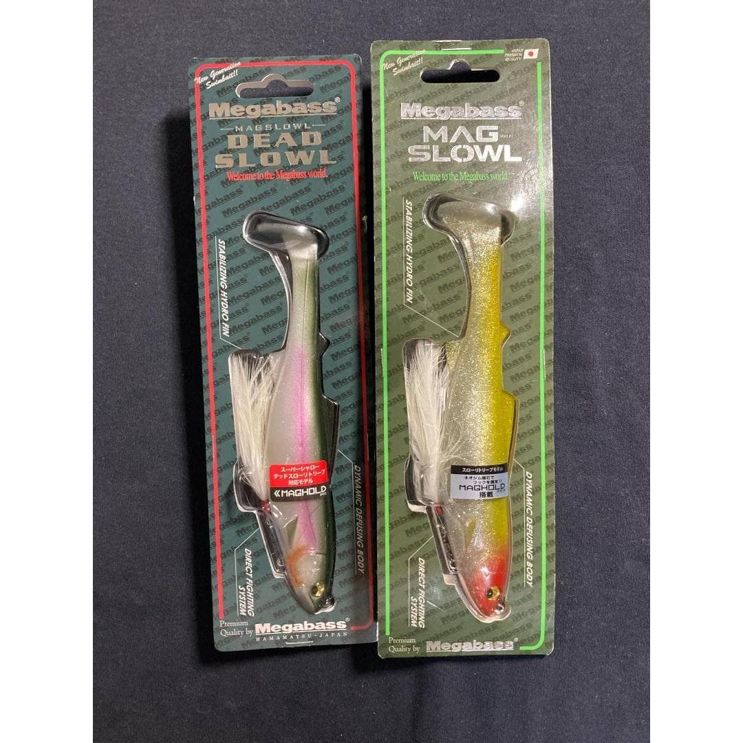 Used Super rareMegabass Mag Throll 2-piece set