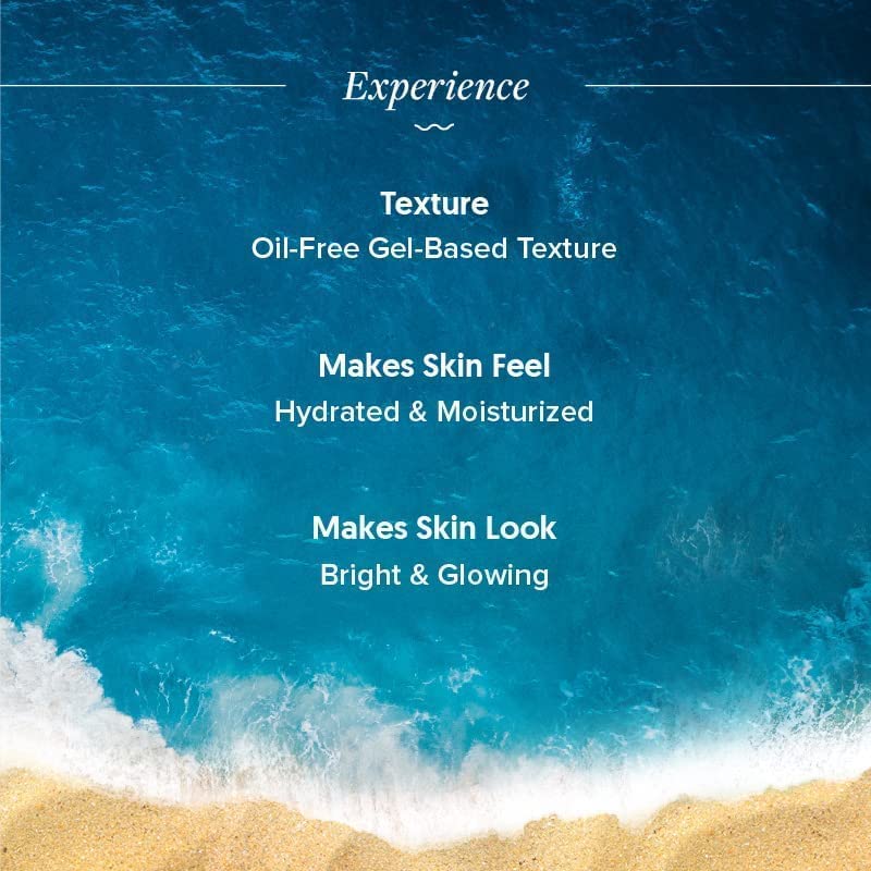 Aqualogica Glow Plus Jello Moisturiser Lightweight Hydration Gel For Daily Radiant Look Normal Dry Combination Skin 50 G Care