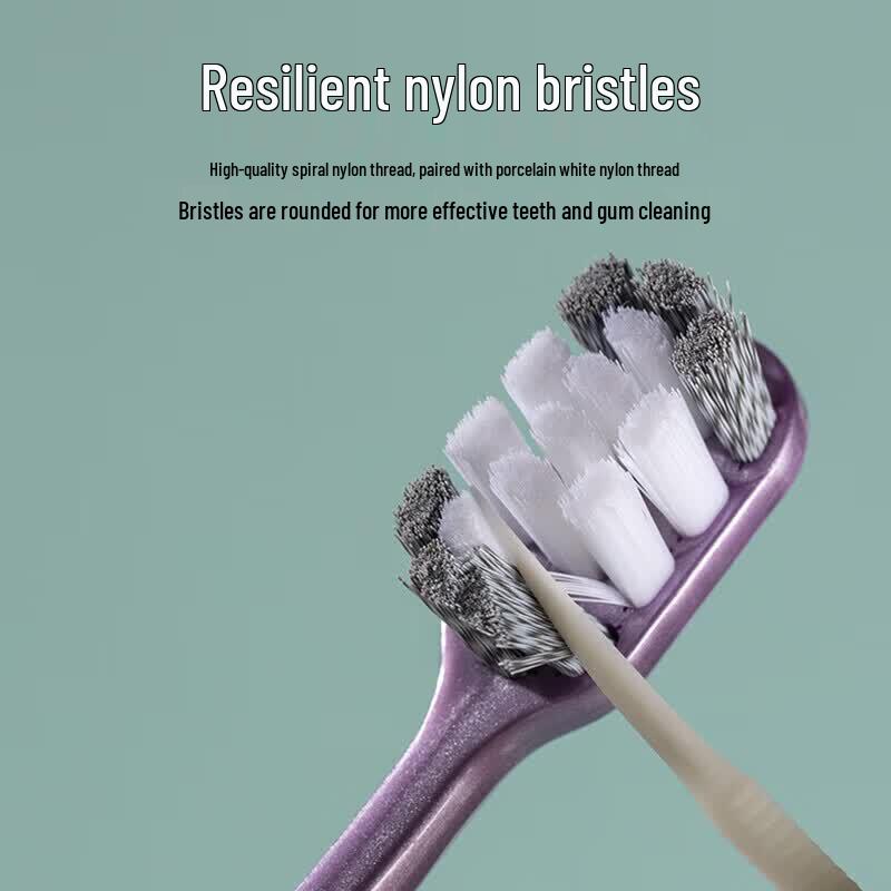 Yaboshi Net Spiral Bristle Toothbrush - 2 Pack