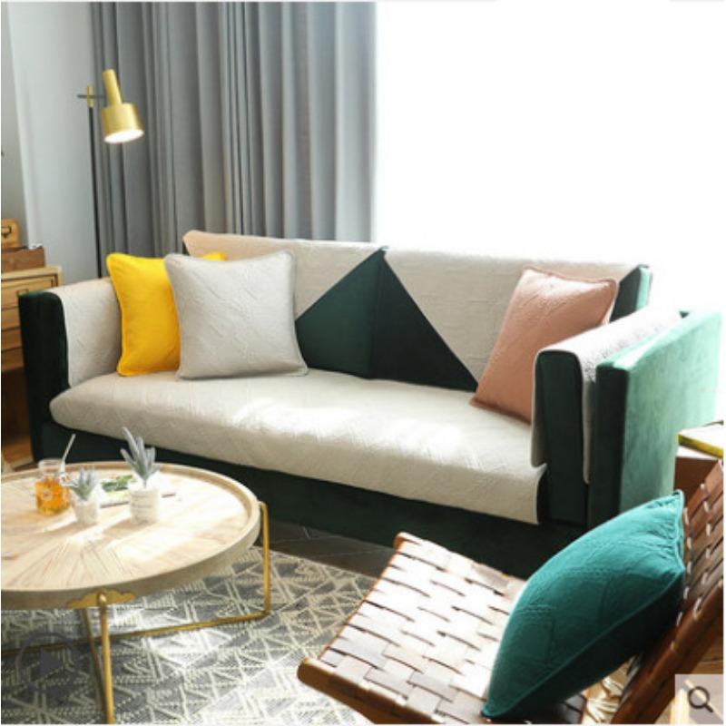 

Двусторонняя подушка для дивана из стираного хлопка. Всесезонный универсальный современный, простой и модный нескользящий чехол на подушку из хлопчатобумажной ткани. 70*70