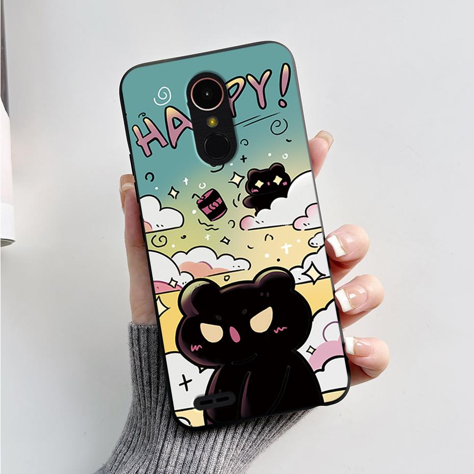 Case For LG K10 2017 X400 M250N /K20 Plus 5.3" Stylish Pattern Silicone Soft Phone Back Cover For LG K10 2017 Cases Bumper Coque