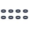 Travel Luggage Suitcase Wheel Protector Cover Set of 8 Universal Silent Rolling Wheel Sleeves for Suitcase Replacement Accessories