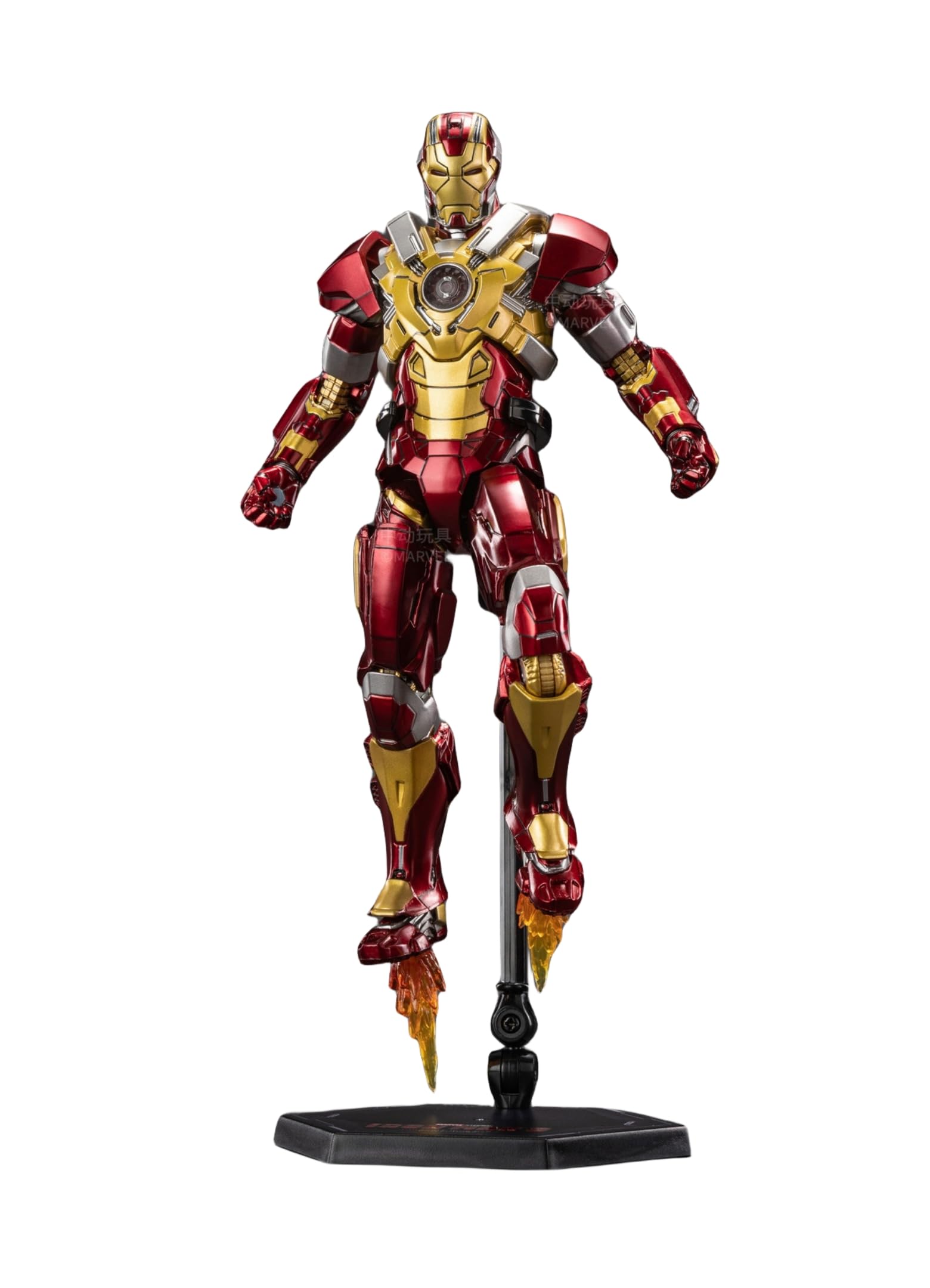 

ZD TOYS Marvel Studios : Сага Бесконечности Железный человек 3 Марк 17 MK17 Масштаб 1/10 Окрашенная Подвижная Фигурка