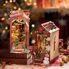 Rolife If Book Arrives, Collection Stands Christmas Cottage DIY Handcrafted Assembly Toy Wooden Building Blocks TGC06/TGC07