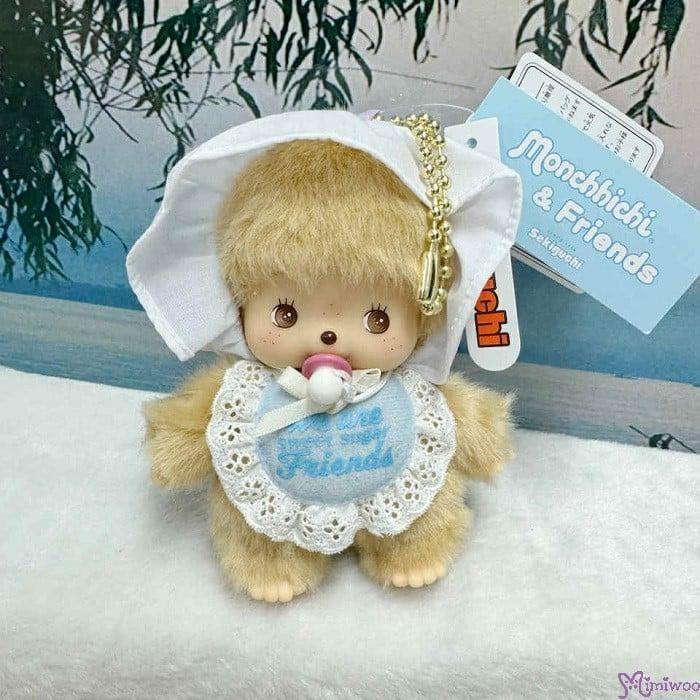 205943 Monchhichi Bebichhichi Sweet Sugar Brown Plush Mascot Keychain mimiwoo