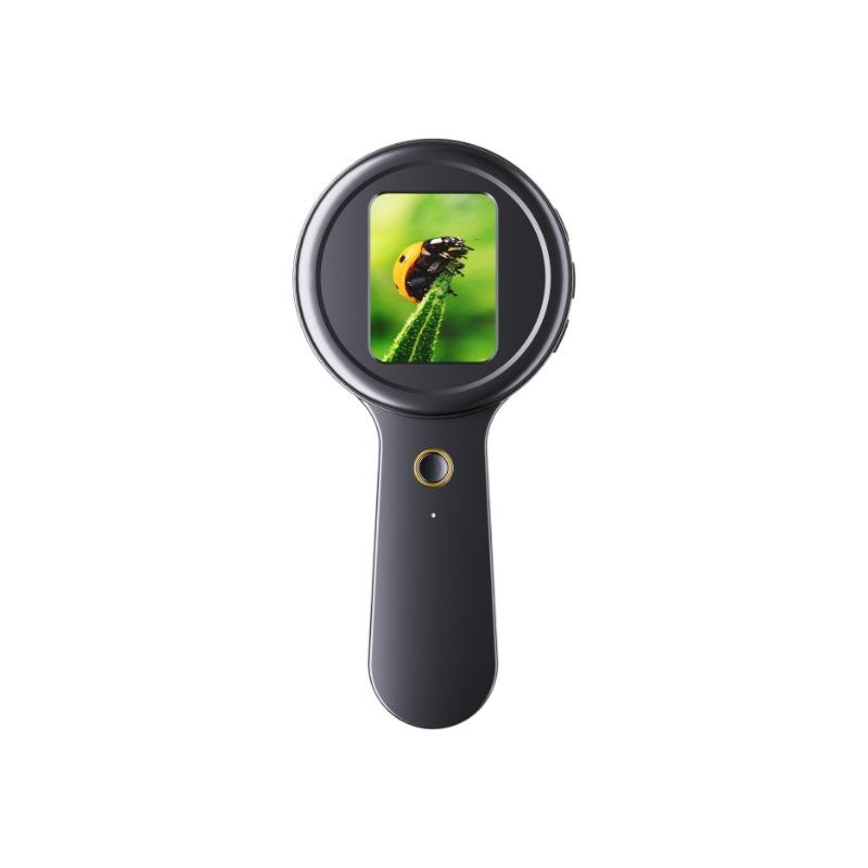 Handheld Digital Magnifying Glass Microscope, 2 Million High Definition Industrial Electronics The Elderly Special Magnifying Glass