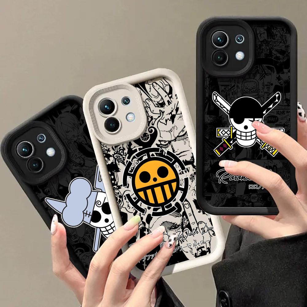 One Pieces Manga Logo ZORO Silicone Case For Xiaomi 15T 14T 13T Pro 15 Ultra 17Pro Max Poco F7 X7 X6 F5 M6 M7 Pro 5G Phone Cover
