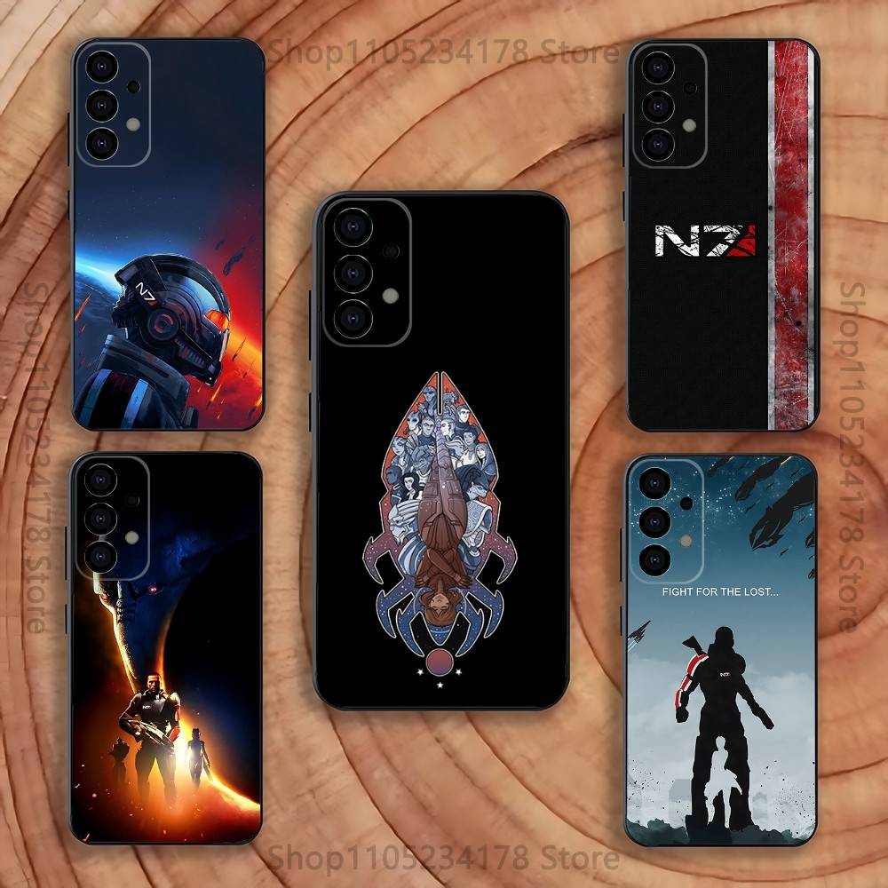 N7 M-Mass Effect Game Phone Case for Samsung S Series S21 S22 S23 S24 S25 FE Plus Ultra TPU Soft To Skin-friendly Case
