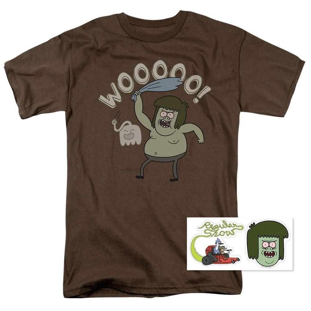 Regular ShowPopfunk Ren And Stimpy Cartoon Unisex T-shirt S-5XL Unisex T-Shirt S