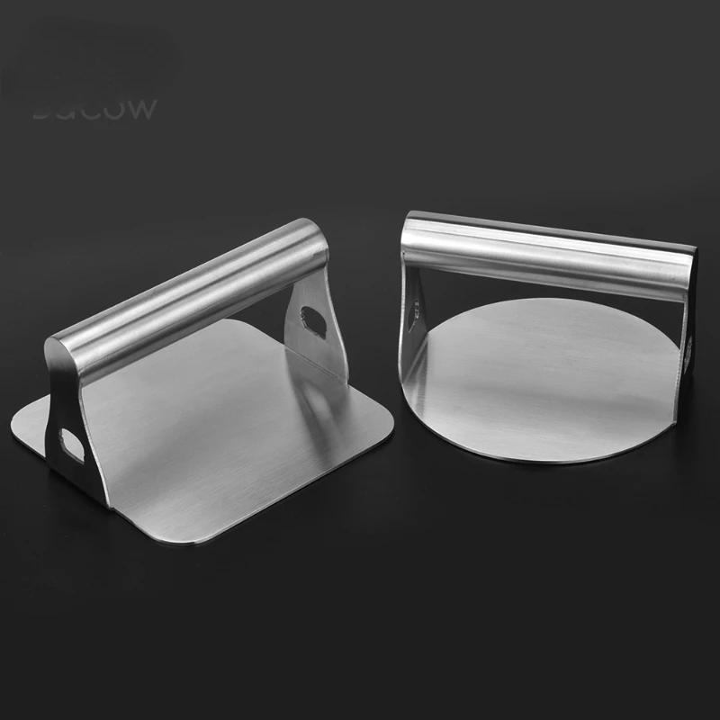 Smash Burger Press Burger Press Patty Maker Stainless Steel Non-Stick Professional Heat-resisting Burger Smasher Griddle