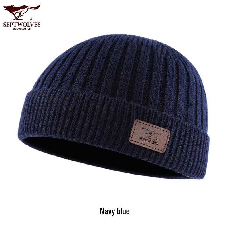 

Мужская зимняя шапка-бини